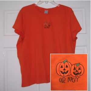 Vintage Old Navy Jack-o-Lantern HALLOWEEN Tee